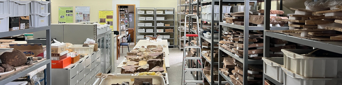 Instalações do Laboratório de Paleoecologia e Paleoicnologia (LPP)